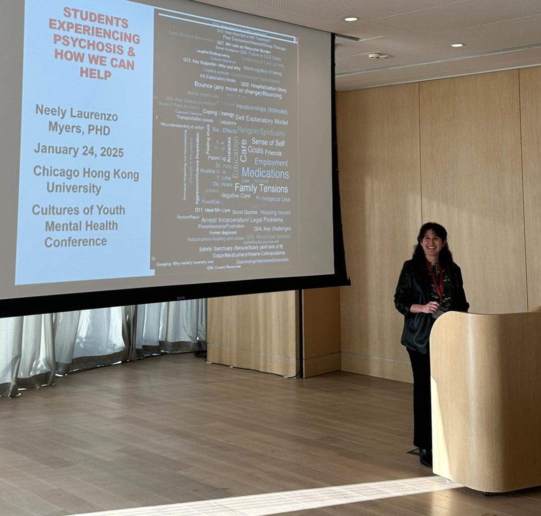 Presenting at University of Chicago Hong Kong Youth Mental Health Conference 2025